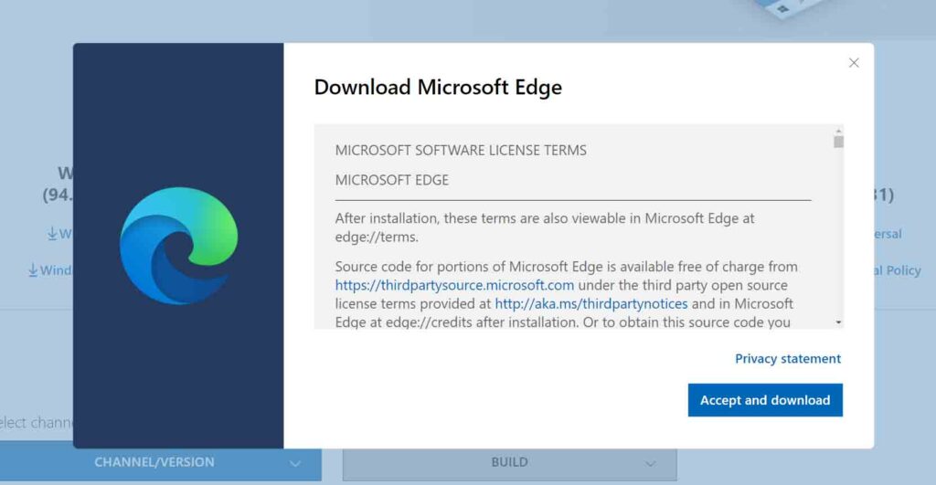 Microsoft edge firewall allowlist issue fixed